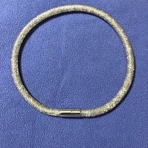 Swarovski Stardust Crystal Silver Necklace